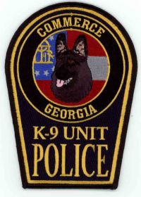 GEORGIA,COMMERCE POLICE K-9 1